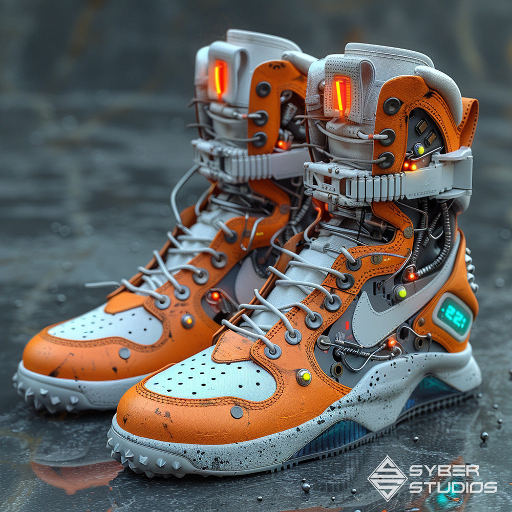 Embrace Urban Chaos in Nike's Cyberpunk-Inspired Footwear