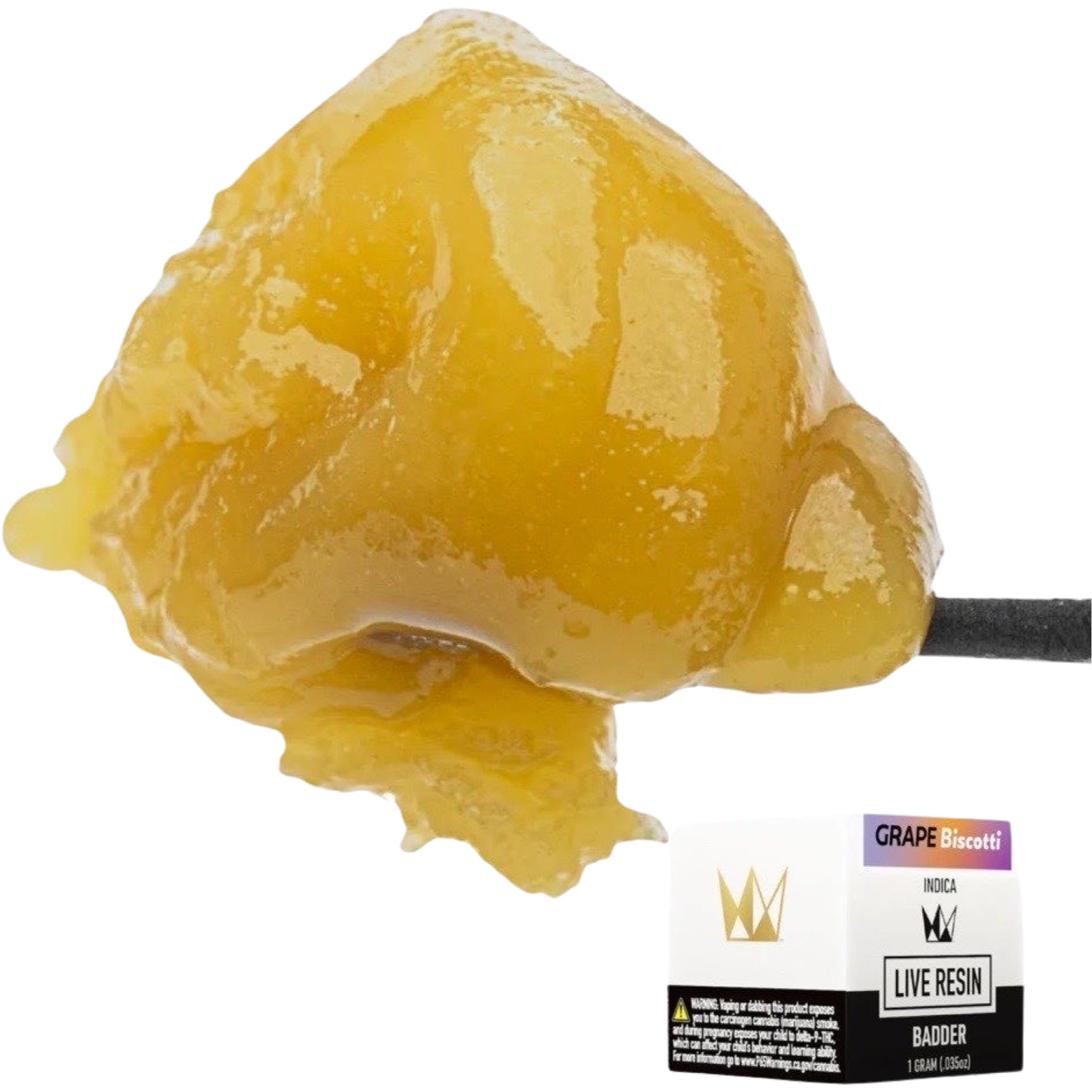 Grape Biscotti | West Coast Cure Live Resin Badder | 1g | Indica