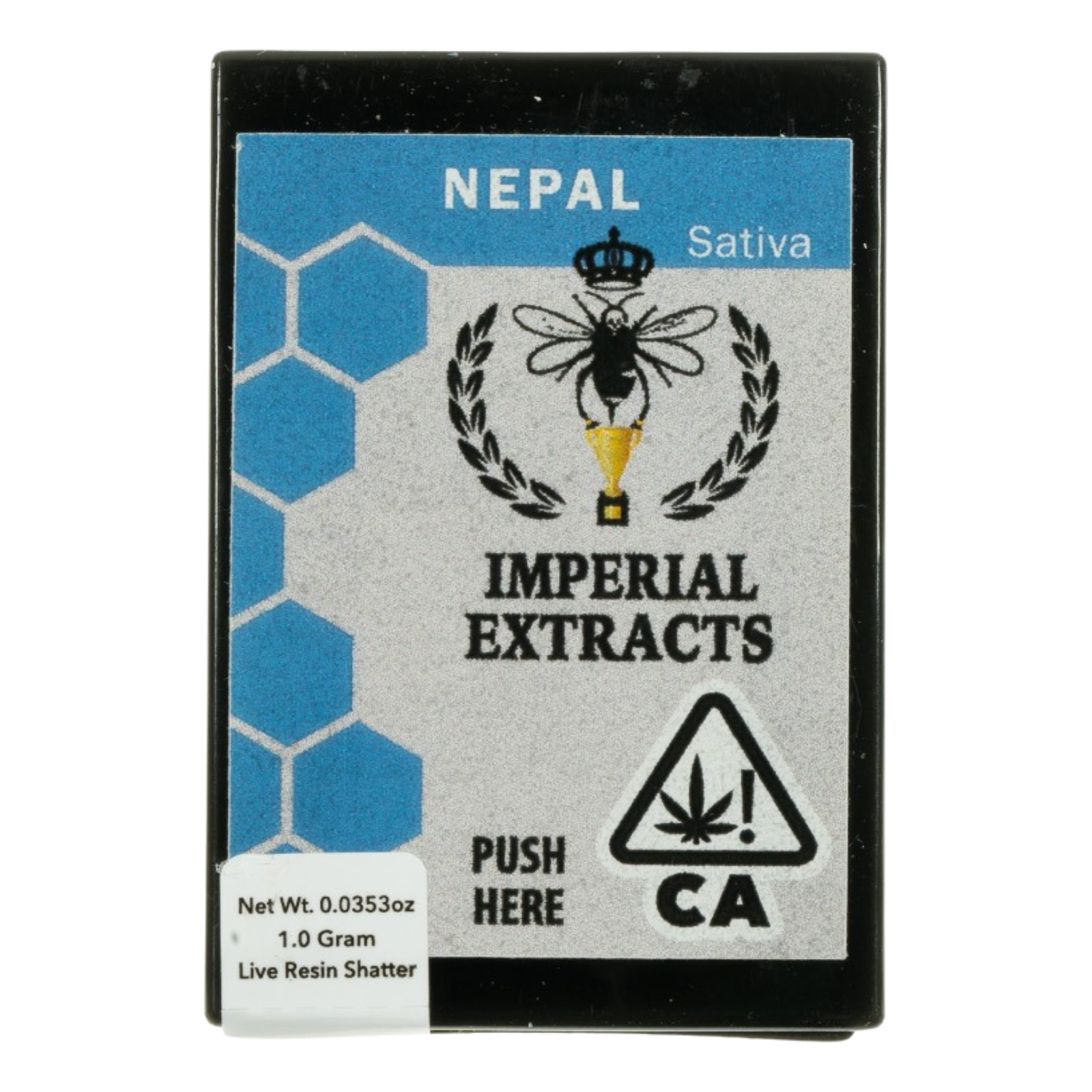 1 Gram Live Resin Shatter by Imperial Extracts | Nepal | Sativa