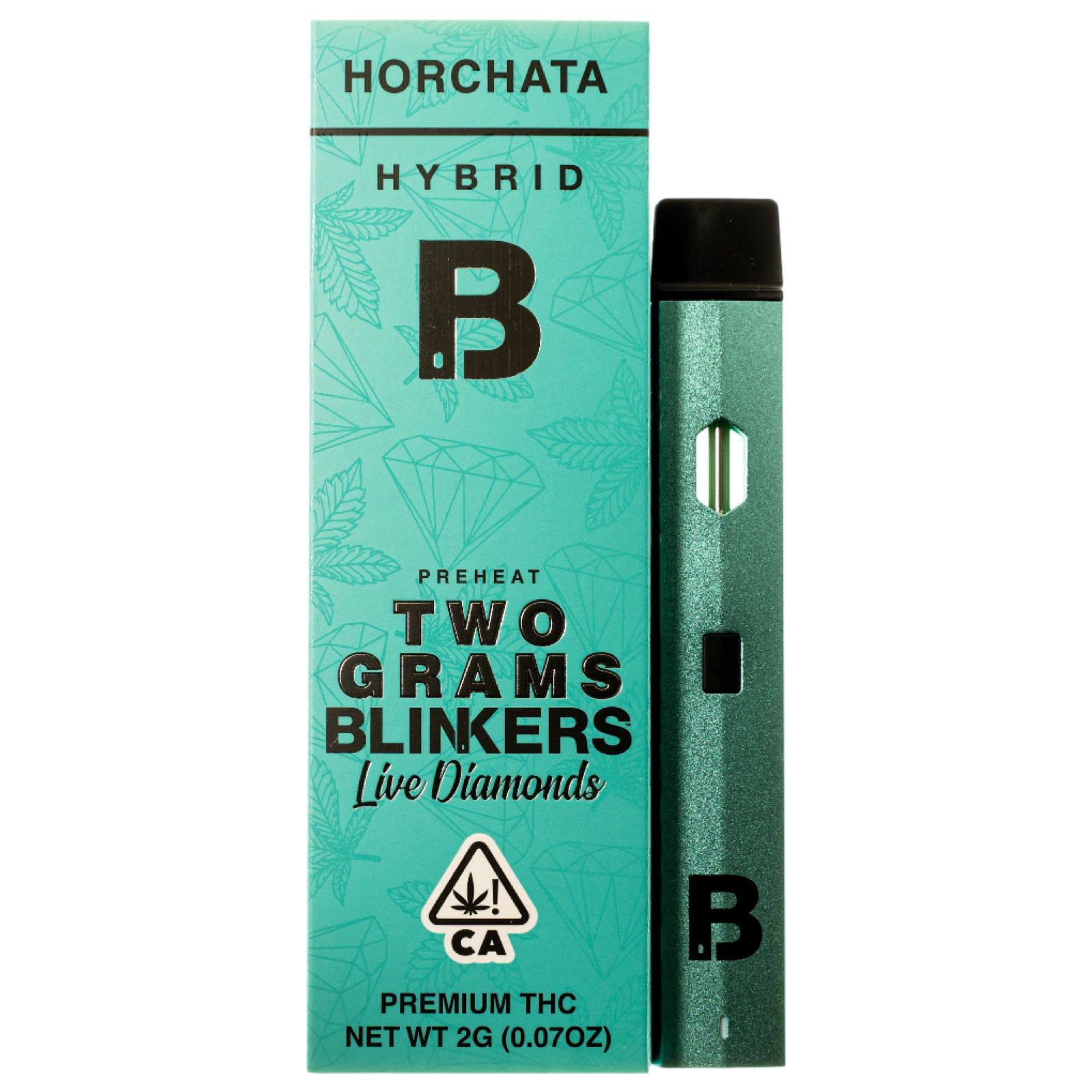 Blinkers Live Diamonds 2g Disposable vape | Horchata | Hybrid