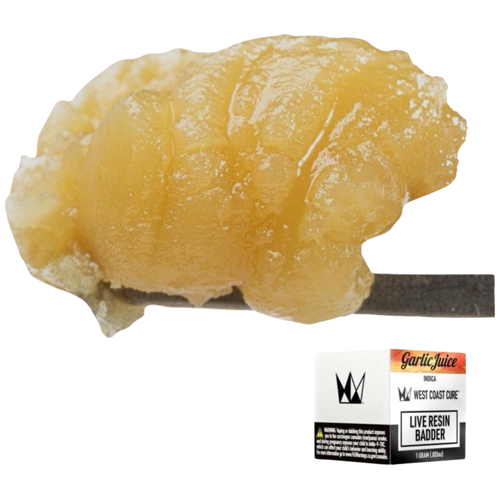 Garlic Juice | West Coast Cure Live Resin Badder | 1g | Hybrid