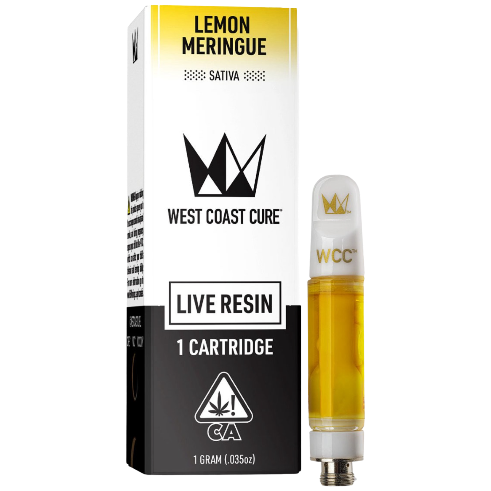 Lemon Meringue | West Coast Cure Live Resin Cartridge | 1G | Sativa