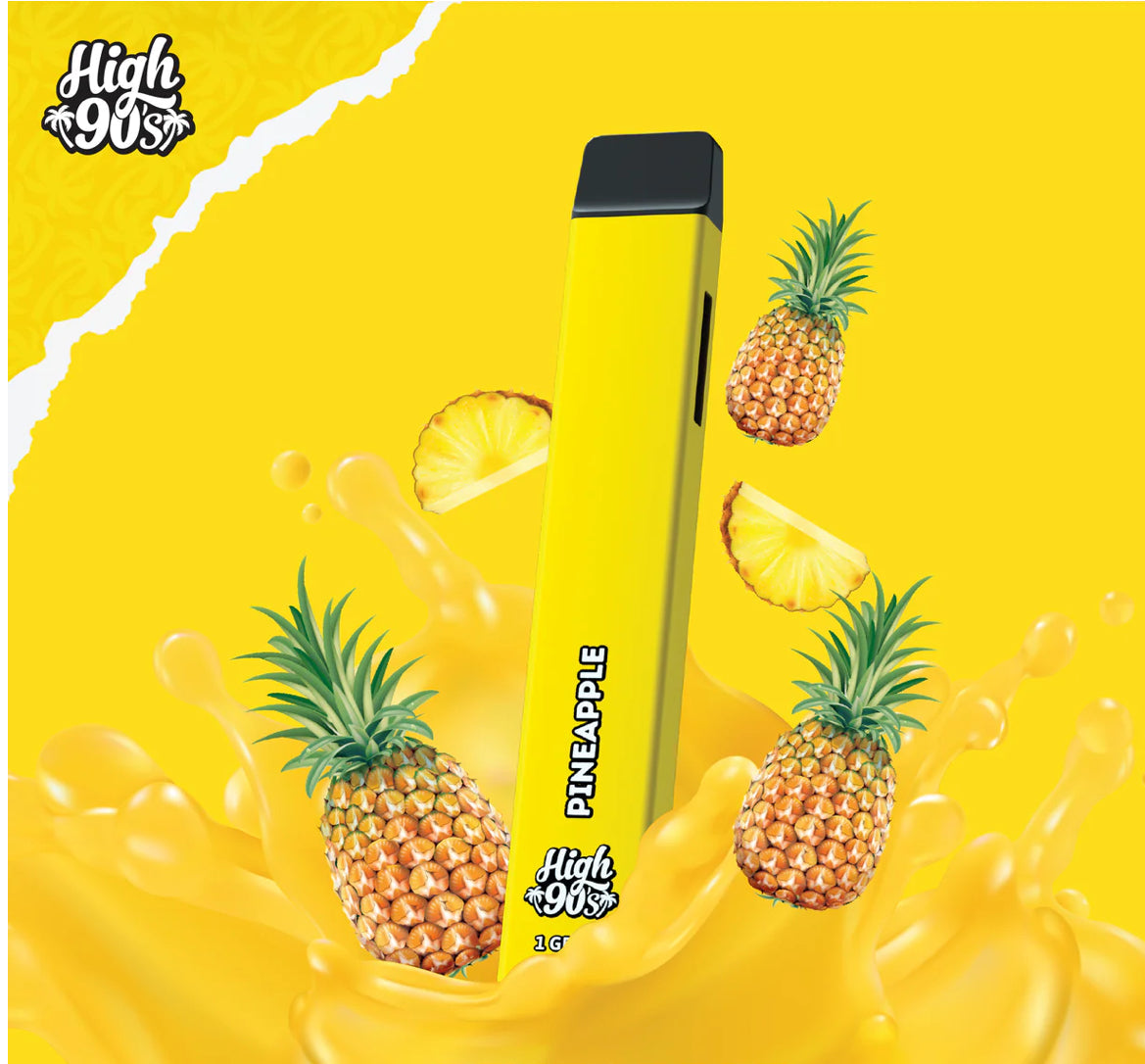 Pineapple | 1G Rechargeable Disposable Vape | Indica | High 90’s