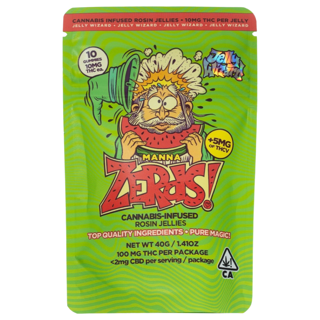 Zerds Manna | Cannabis Infused Rosin Jellies Edibles | Jelly Wizard