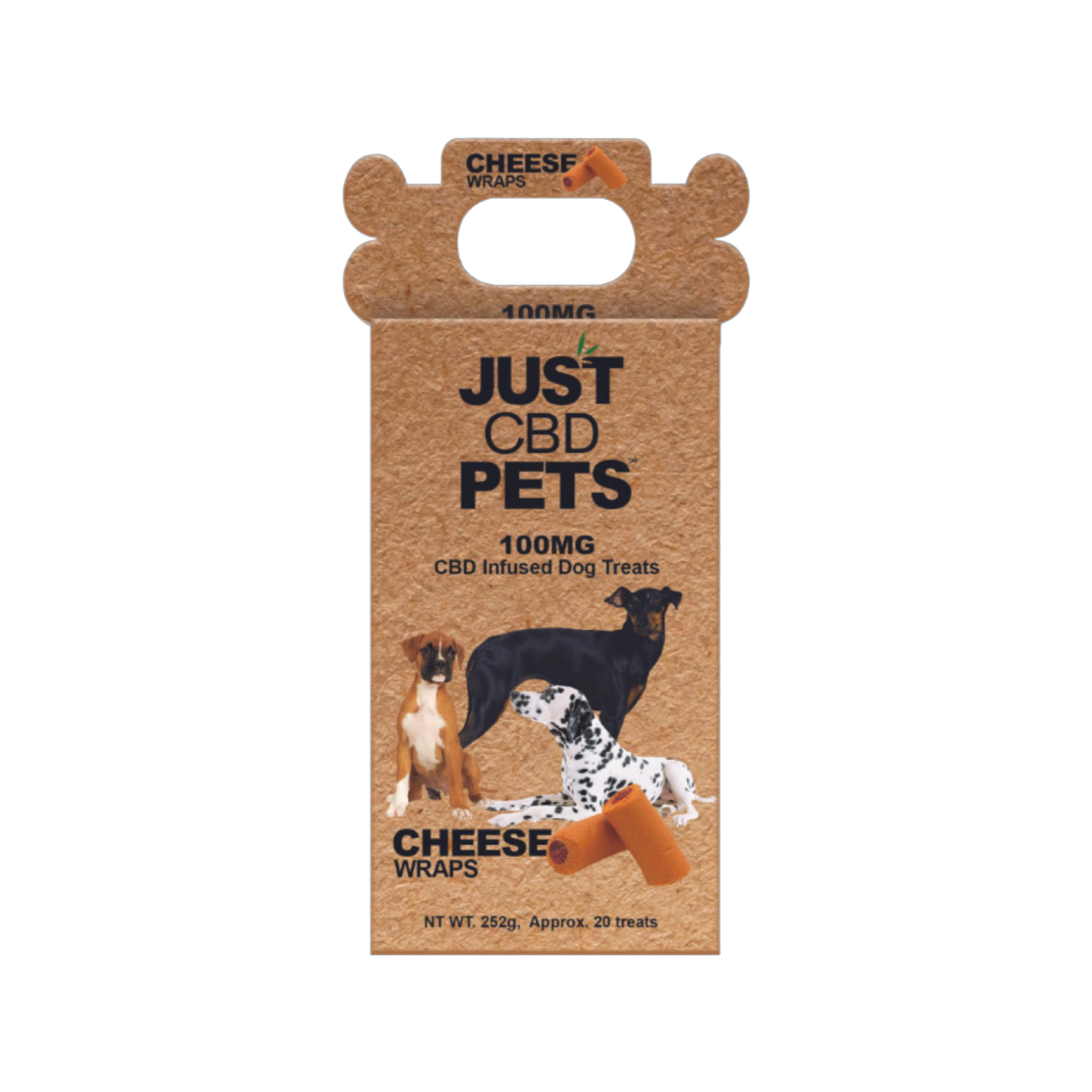 CBD Cheese Wraps | Dog Treats (100mg)