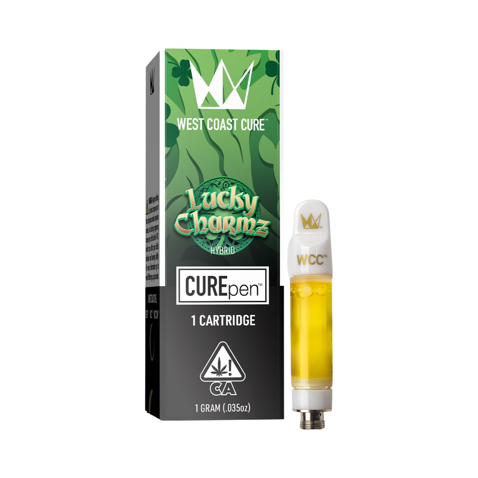 Lucky Charmz | West Coast Cure Pen | 1G | Hybrid