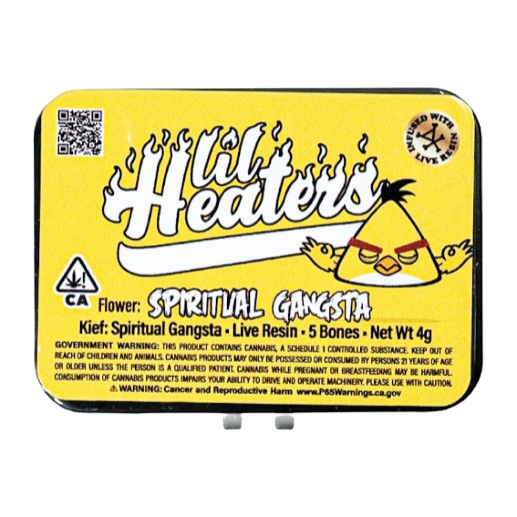 Lil Heaters | Spiritual Gangsta | 5 Live Resin Infused Pre Roll