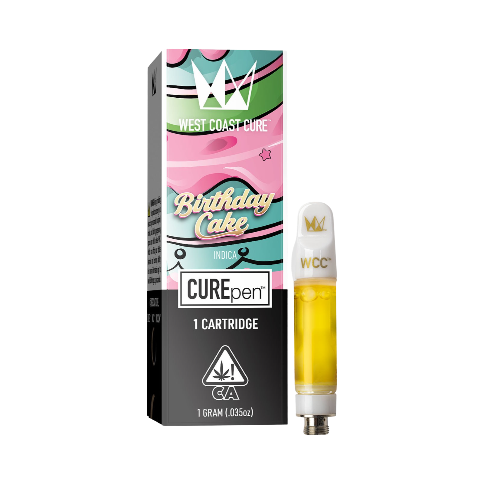 Birthday Cake | West Coast Cure Pen | 1G | Indica