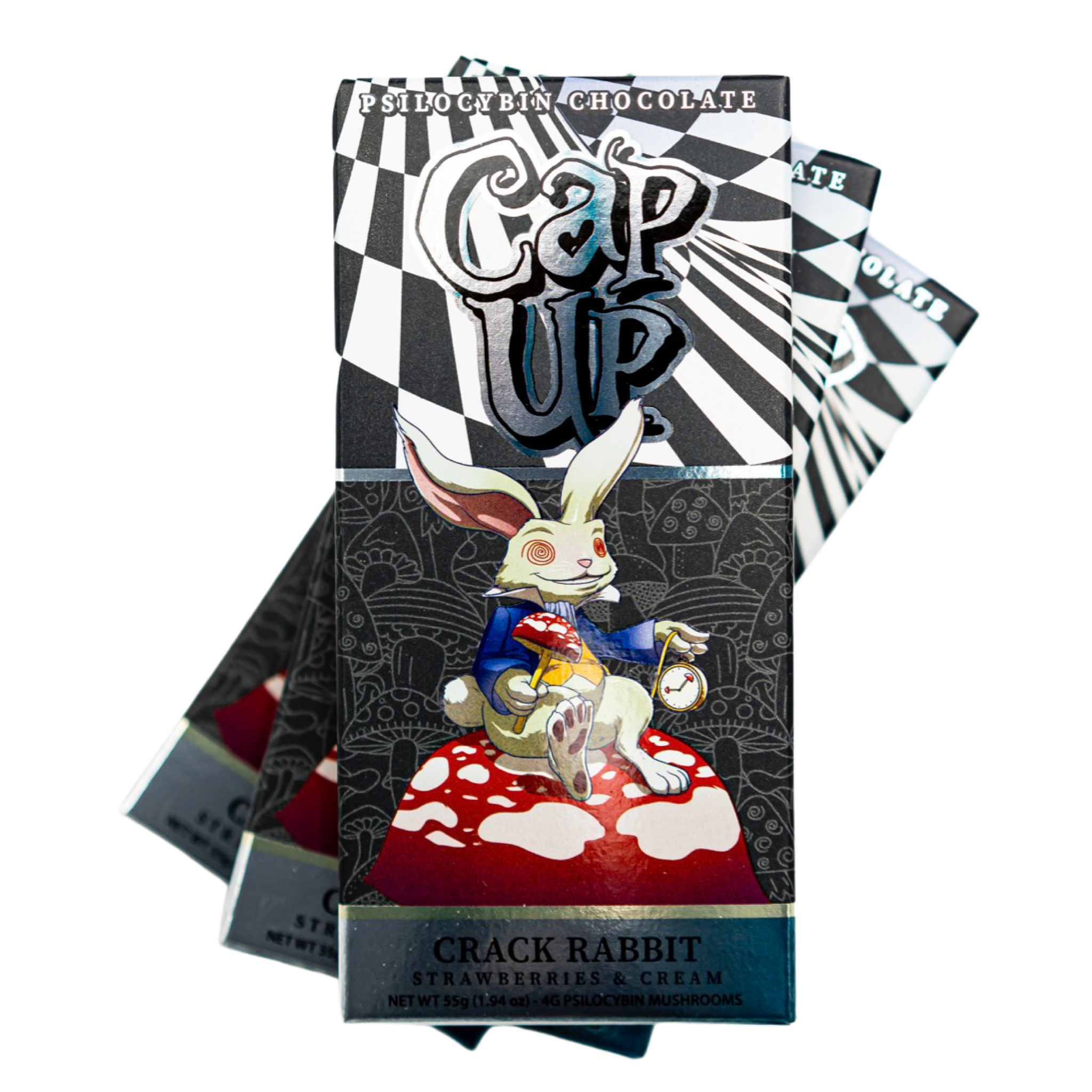 CapUp | Crack Rabbit 4g (Strawberries & Cream)