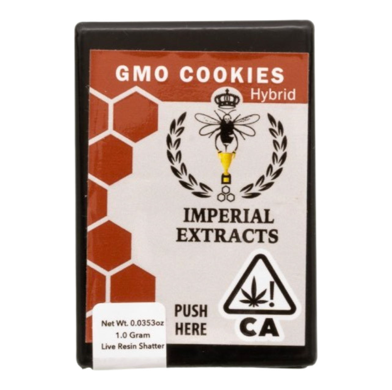 1 Gram Live Resin Shatter by Imperial Extracts | GMO Cookies | Hybrid