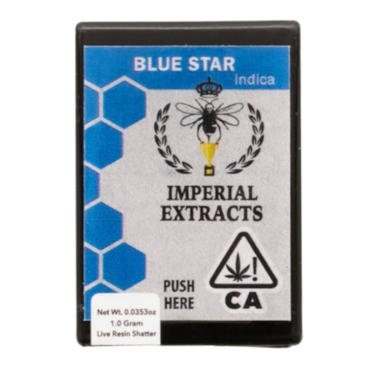 1 Gram Live Resin Shatter | Blue Star | Indica