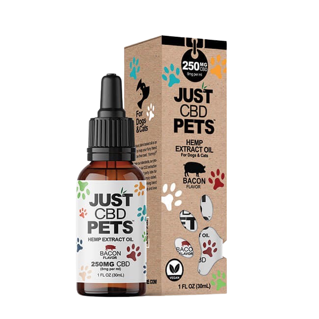 Bacon Flavored CBD Oil For Pets (500mg) 1oz