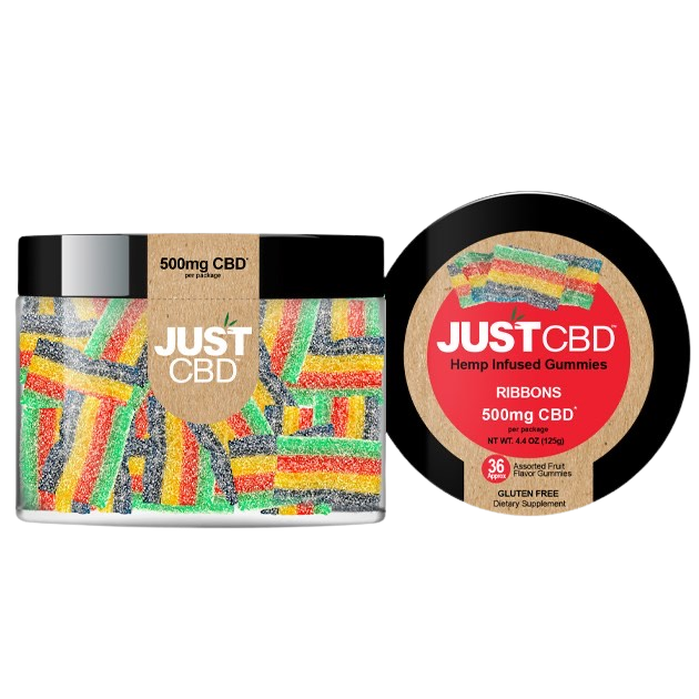 JustCBD | Ribbons Gummies (500mg)