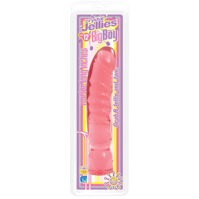 Doc Johnson Big Boy Jellie Dong 12 Inch Huge Realistic Dildo