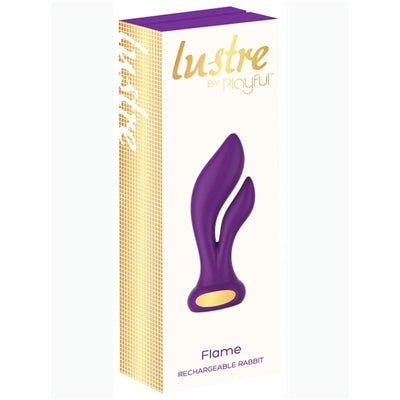 Lustre by Playful Flame Rechargeable Rabbit Vibrator