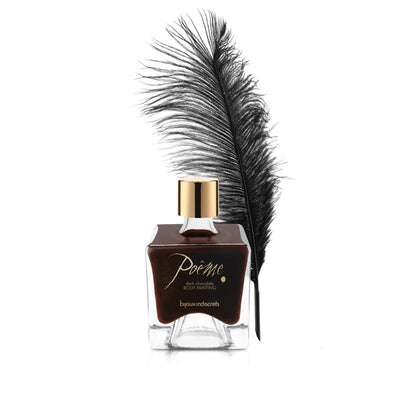 Bijoux Indiscrets Poem Body Paint - Dark Chocolate