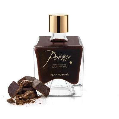 Bijoux Indiscrets Poem Body Paint - Dark Chocolate