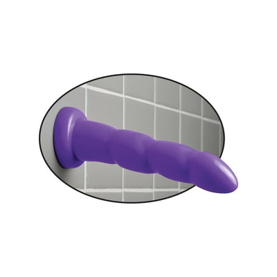 Pipedream Dillio 6-Inch Twister O-Ring Strap-On Dildo