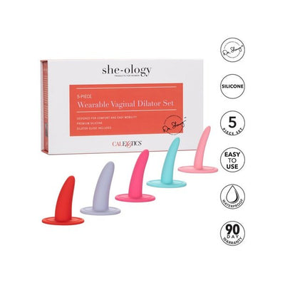 She-Ology 5 Piece Wearable Vaginal Dilator Set