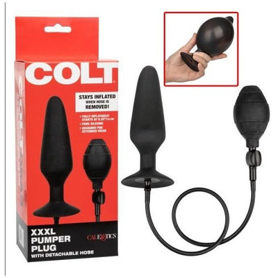 Cal Exotics COLT - XXXL Pumper Anal Plug With Detachable Hose