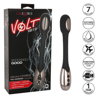 Cal Exotics – Volt Electro-Charge Flexible E-Stimulation Vibrator