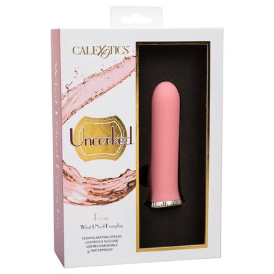 Cal Exotics - Uncorked Rose 10 Speed Silicone Vibrator