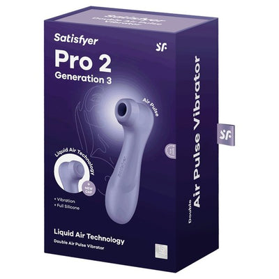 Satisfyer Pro 2 G3 Liquid Air Pulse Clit Stimulator