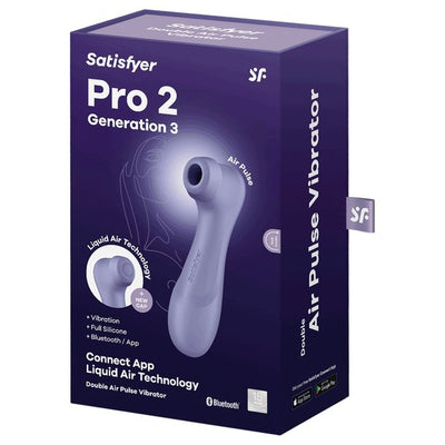 Satisfyer Pro 2 G3 Liquid Air Pulse Clit Stimulator + App