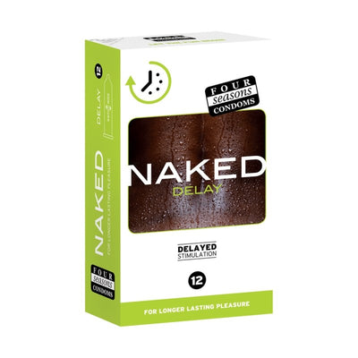 Four Seasons 12s Naked Delay Extra Strength Condom