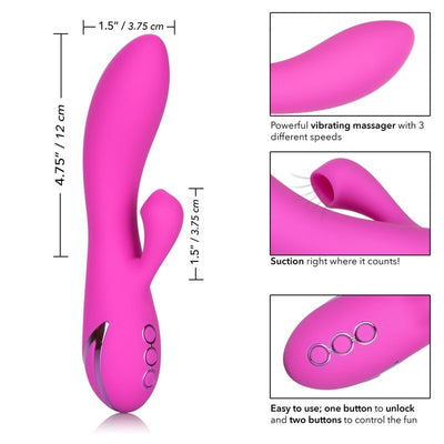 California Dreaming - Malibu Minx Suction Stimulator Rabbit Vibrator