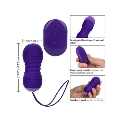 Cal Exotics Slay ThrustMe Remote Egg Vibrator