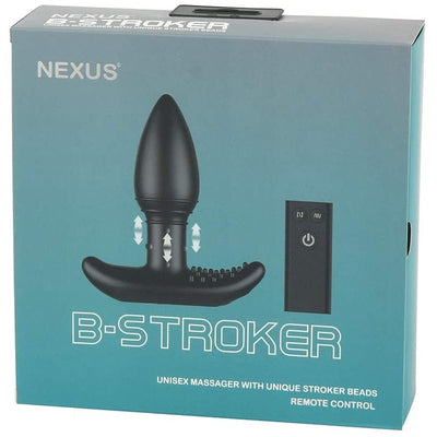 Nexus B Stroker - Unisex Massager With Unique Rimming Beads