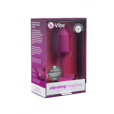 B-Vibe Vibrating Snug Plug Medium