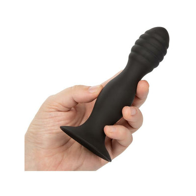 Calexotics Silicone Ribbed Anal Stud