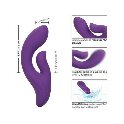 Calexotics Stella Liquid Silicone Dual Pleaser