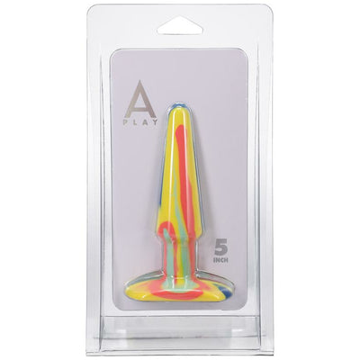 Doc Johnson A-Play Groovy Silicone Anal Plug 5 inch