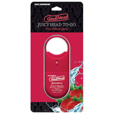 Doc Johnson Goodhead Juicy Head Dry Mouth Spray To Go Strawberry fl oz 