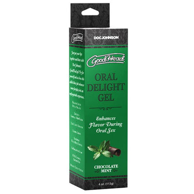 Doc Johnson Goodhead Oral Delight Gel Chocolate Mint 4 oz