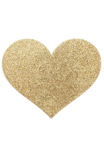 Bijoux Indiscrets Flash - Heart Gold Pasties