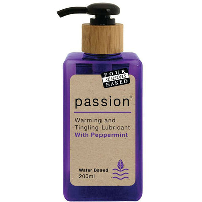 Four Seasons Passion Lubricant 200 mL - Peppermint