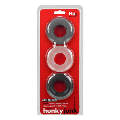 Oxballs Huj3 C-Ring 3-Pack By Hunkyjunk Multi