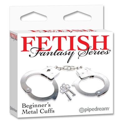 PipeDream Fetish Fantasy Beginners Metal Wrist Cuffs