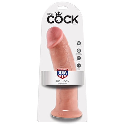 PipeDream King Cock Huge Dildo - 10 inch Cock