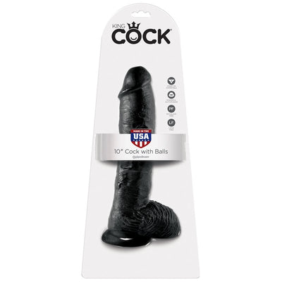 PipeDream King Cock - 10 Inch Cock With Balls Realistic Dildo