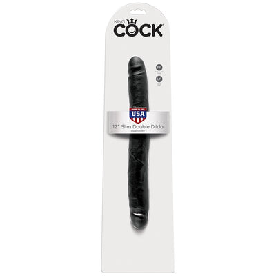 PipeDream King Cock - 12 inch Slim Double Huge Dildo