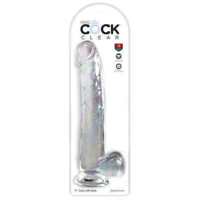 Pipedream King Cock 11 inch with Balls