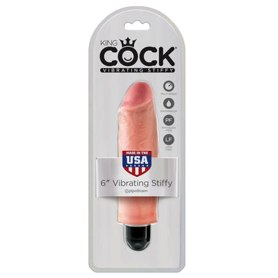 Pipedream King Cock 6 inch Vibrating Stiffy