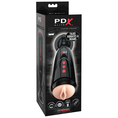 Pipedream PDX Elite Dirty Talk Starter Stroker