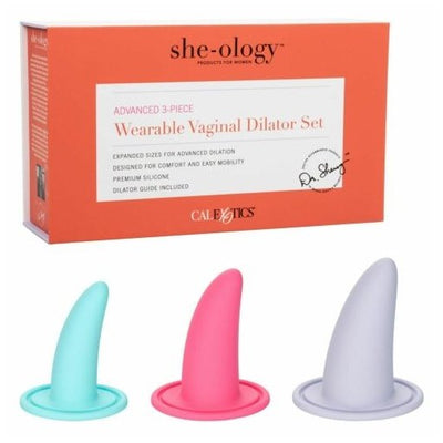 She-Ology Advanced 3-Piece Wearable Vaginal Dilator Set