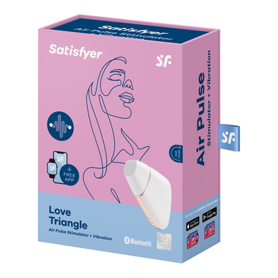 Satisfyer Love Triangle Including Bluetooth and App